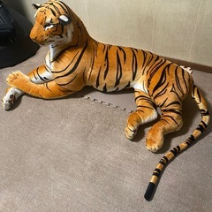 ビッグサイズ　トラ(虎)のぬいぐるみの画像
