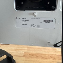 LG 4Kモニター27インチ モニターアーム付の画像