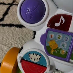 フィッシャープライス(fisher price) おして! しまうまくんのバイリンガル・ウォーカー【6~36カ月】【赤ちゃん おもちゃ】【知育・英語・外国語】の画像