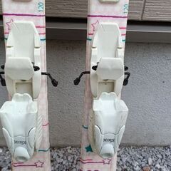 Rossignol 女児 スキー板 120cm 滑走面良いの画像