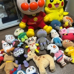 アンパンマンぬいぐるみセットの画像