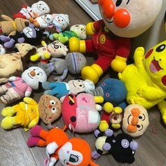 アンパンマンぬいぐるみセットの画像