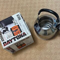 未使用保管品 ステンレス製広口笛吹きケトル5.0L DAITONA  H-1740の画像