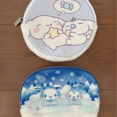 【新品&美品】シナモロールグッズ 7点セット ポーチ ヘアバンド キーホルダーの画像