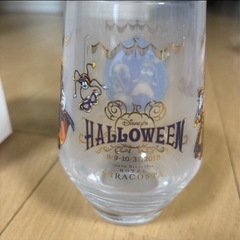 ディズニーハロウィン　ホテルミラコスタ　ノベルティーグラス　2010年の画像