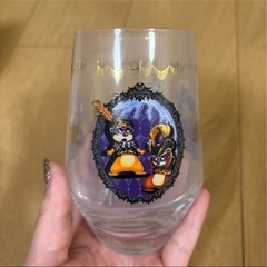 ディズニーハロウィン　ホテルミラコスタ　ノベルティーグラス　2010年の画像