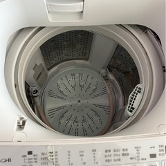 日立洗濯機21年7kgの画像