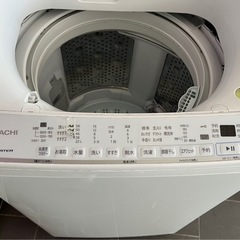 日立洗濯機21年7kgの画像