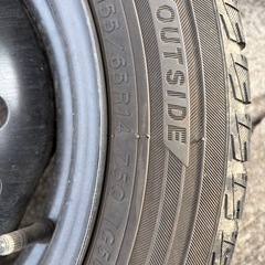 軽自動車用スタッドレスタイヤホイール14インチの画像