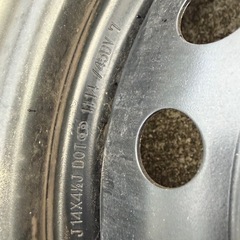 軽自動車用スタッドレスタイヤホイール14インチの画像