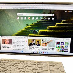 富士通 モニター一体型PC ESPRIMO FMVF60G3W Win11　リカバリ済みの画像
