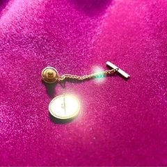 ★【自由の女神像島 ヴィンテージ ネクタイピン ラペルピン ボックス付き 】★美品★の画像