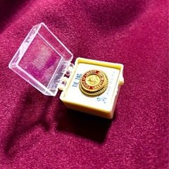 ★【自由の女神像島 ヴィンテージ ネクタイピン ラペルピン ボックス付き 】★美品★の画像