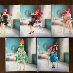 【新品】5等分の花嫁-プレミアムフィギュア５点セットの画像