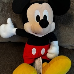 【新品】ミッキーマウス ぬいぐるみ 大 中 2体セットの画像