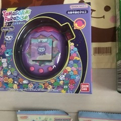 たまごっち  パラダイス　パープル　お菓子　ファイル　　クリスマスの画像