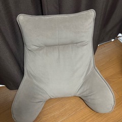 座椅子 背もたれ 肘付 フロアチェア(ATBL-GY)の画像