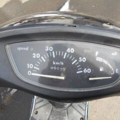 ライブDiO（AF34）メットイン書付き部品取りにでもどうぞボロ、引取り限定になります。の画像