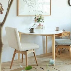 キラリオ ダイニングテーブル マロン Marron 北欧インテリア の画像