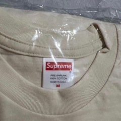 supreme　シュプリーム　無地ロンT新品未使用の画像