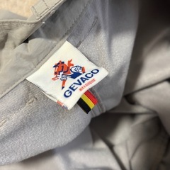 グレー カーゴパンツ 複数ポケットＬの画像