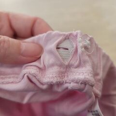 GU ピンク 長ズボン ウエスト調整付き ボトムス ボトムス パンツ 130cm 子供服 キッズ 女の子の画像