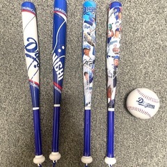 中日ドラゴンズ応援グッズ(①サポーターズユニフォーム サイズF②カンフーバット③プリントサインボール)の画像