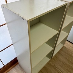 中古良品！カラーボックス２個
の画像