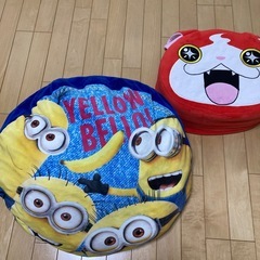 キャラクタークッション　マットいろいろ8点の画像