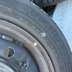 155/65R14軽自動車　タイヤの画像