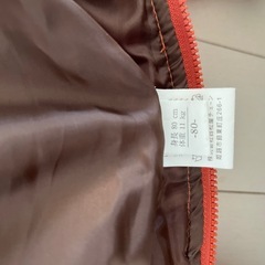 ダウン　赤ちゃん　美品　80　ジャンプスーツ　の画像