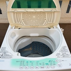 配達設置無料 東芝 洗濯機 7kg 毛布 槽洗浄 スピーディコース 風乾燥機能付の画像