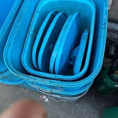 大きなペールバケツの画像