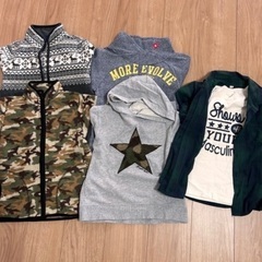 【まとめ売り】男の子　130センチ冬服14点セットの画像