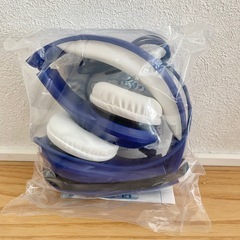 未使用　ベネッセ　進研ゼミ　チャレンジパット　ヘッドホン　ブルーの画像