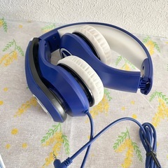 未使用　ベネッセ　進研ゼミ　チャレンジパット　ヘッドホン　ブルーの画像