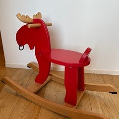IKEA トナカイ 木馬の画像