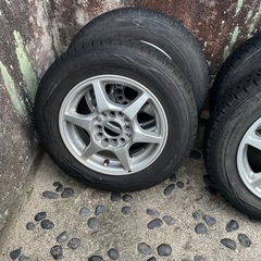 13インチ　スタッドレスタイヤ付き　の画像