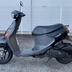 ※11/24まで【期間限定！】バッテリー新品・オイル交換・シート張り替え済み♪その他軽整備済ですぐ乗れる！通勤・通学・普段乗りに最適な原付バイク／スズキ レッツ4 インジェクション搭載 CA41A型 スクーター   の画像