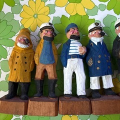 木の人形 海賊の画像