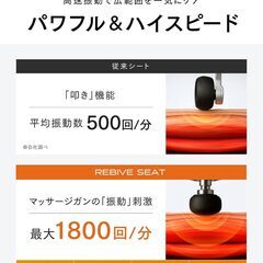 【新品未開封】 MYTREX マイトレックス REBIVE SEATの画像