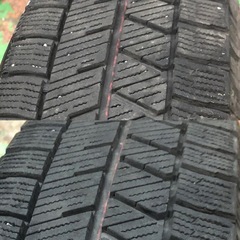 軽自動車 14インチ 22年 VRX3 ブリヂストン スタッドレス ウェッズジョーカー　4本セットの画像