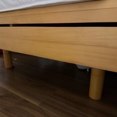 【引き取り12/1〜】東京インテリア　シングル　すのこベッドの画像