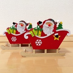 サンタクロース フェルト製 クリスマス そり ラッピング 小物入...