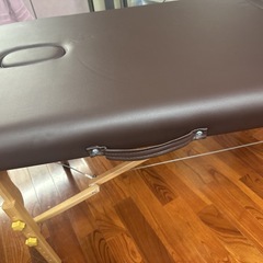 軽量木製折りたたみベッド 超美品の画像