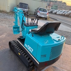 クボタ ミニユンボ　KH-007★ ゴムキャタ　0.7トンクラス　　全国陸送可能　下取りOK  の画像