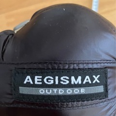 【12/14まで】AEGISMAX アウトドア寝袋 黒　Lサイズの画像