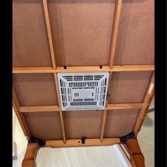 ⭐️大判　こたつ　広々ファミリー向け　高級感　レトロ　　約120cm 掛け90cmの画像