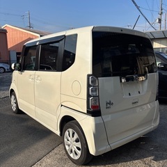 N box + エヌボックスプラス　検査満タン　プッシュ　パワースライドドア良車の画像