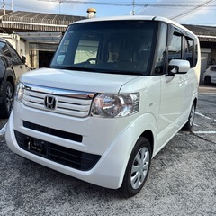 N box + エヌボックスプラス　検査満タン　プッシュ　パワースライドドア良車の画像